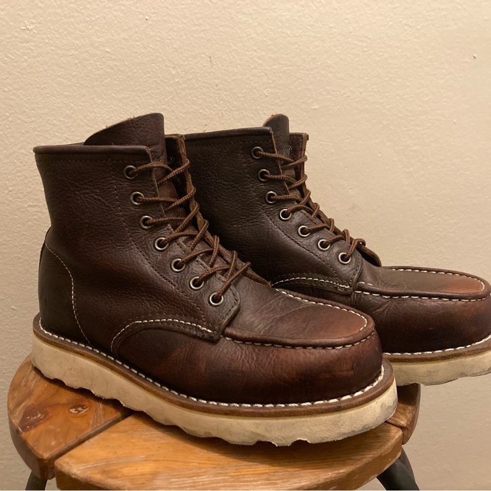 Brown Leather Boots